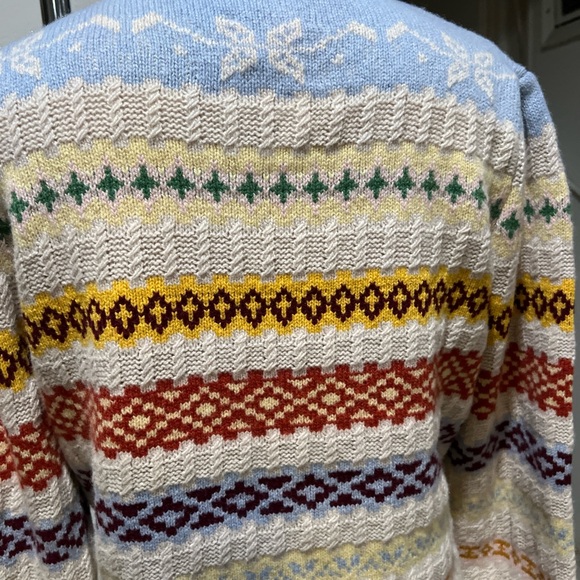 Doen Cashmere Wool Brynn Fair Isle Sweater - Picture 6 of 9